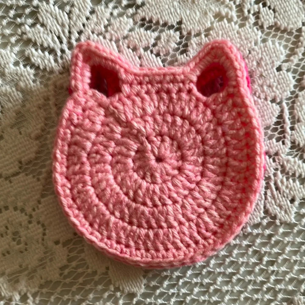 NWOT Handmade Crocheted Coaster Set